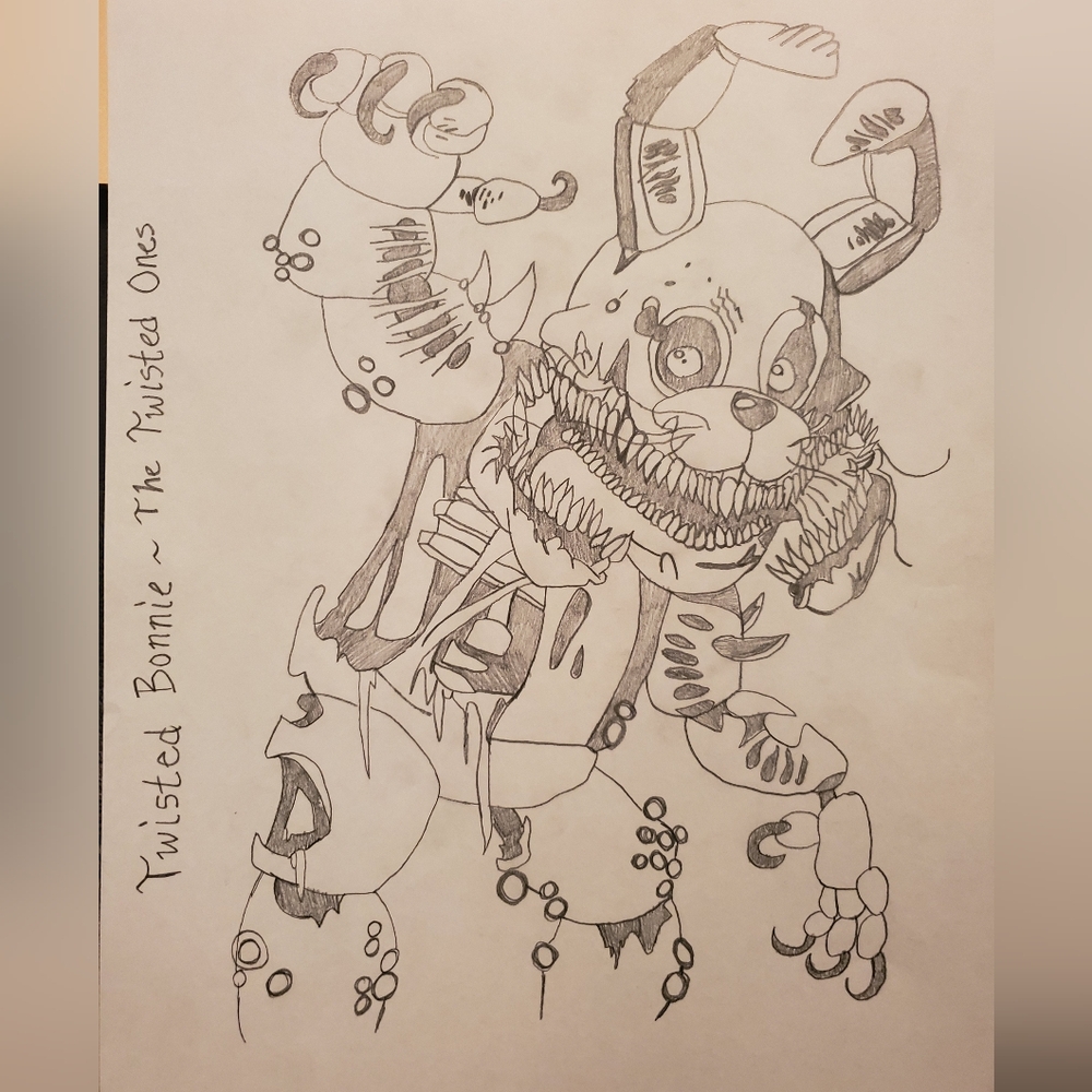 Twisted Bonnie Drawing!